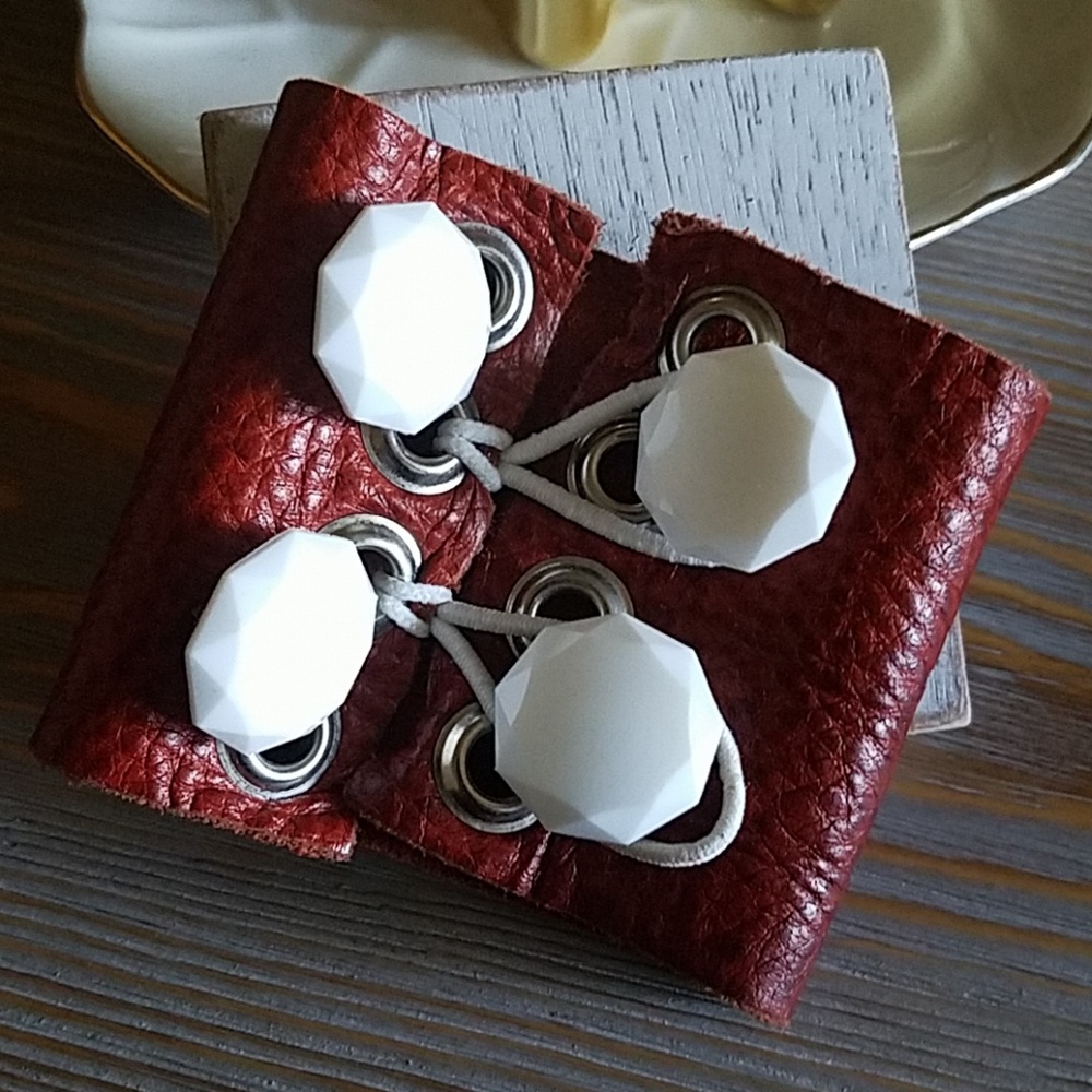 Leather cuff